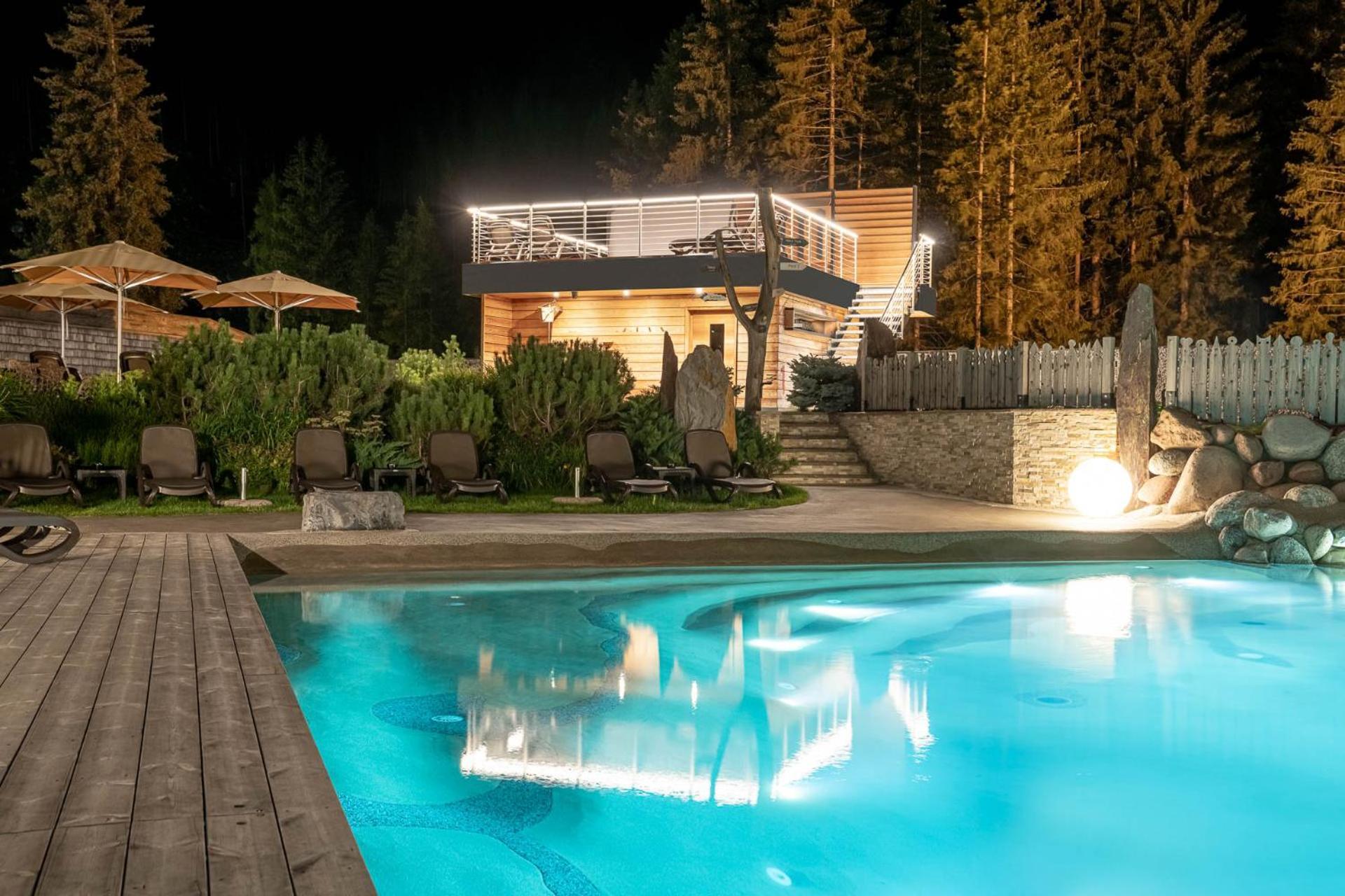 Croce Bianca Leisure & Spa Hotel Canazei Exteriér fotografie