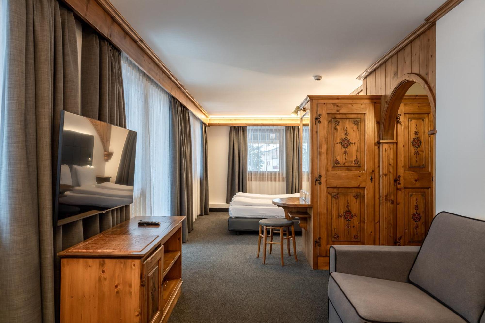 Croce Bianca Leisure & Spa Hotel Canazei Exteriér fotografie